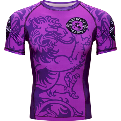 Рашгард Hardcore Training Heraldry Magenta SS