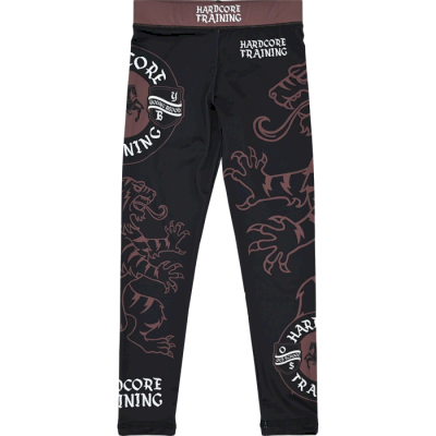 Детские компрессионные штаны Hardcore Training Heraldry Brown