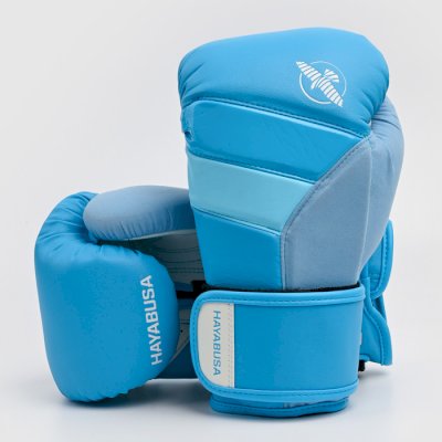 Боксерские перчатки Hayabusa T3 Neon Blue