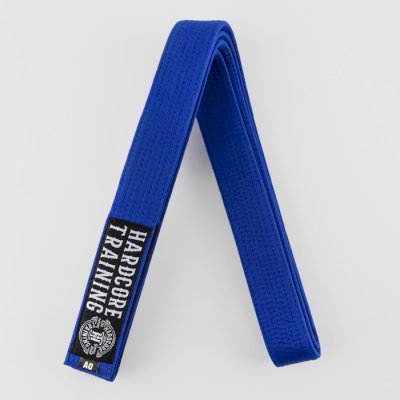 Синий пояс для кимоно Hardcore Training Premium