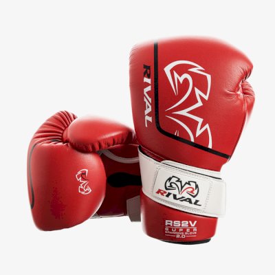 Перчатки для спарринга Rival RS2V Red