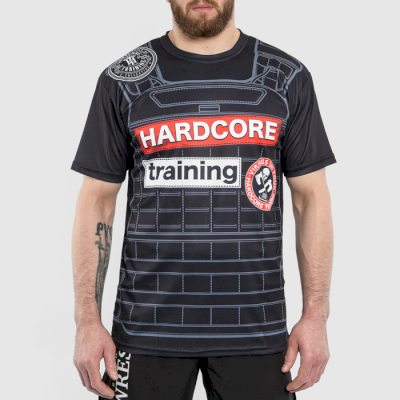 Тренировочная футболка Hardcore Training Weighted Vest Black