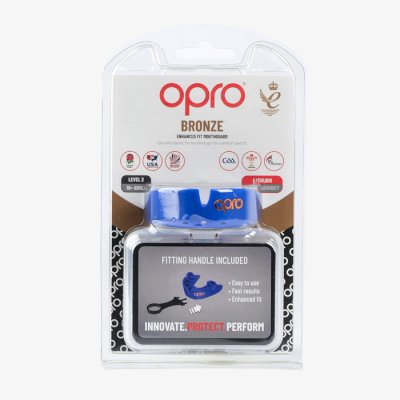 Боксерская капа Opro Bronze Level Blue