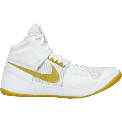 Борцовки Nike Fury White/Gold