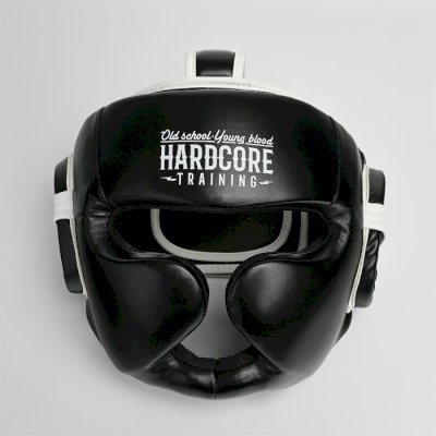 Классический боксерский шлем Hardcore Training Base Black