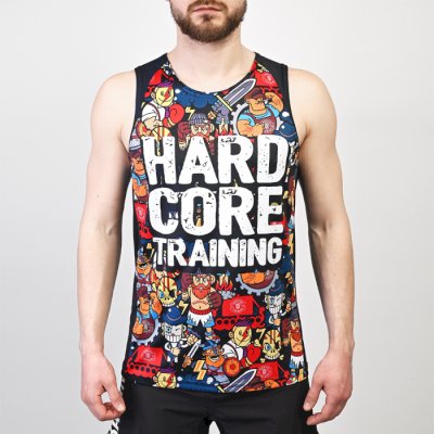 Тренировочная майка Hardcore Training Doodles