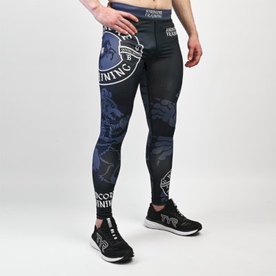 Компрессионные штаны Hardcore Training Heraldry Black
