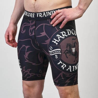 Компрессионные шорты Hardcore Training Heraldry Brown