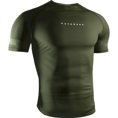 Рашгард Hayabusa Core Short Sleeve Green