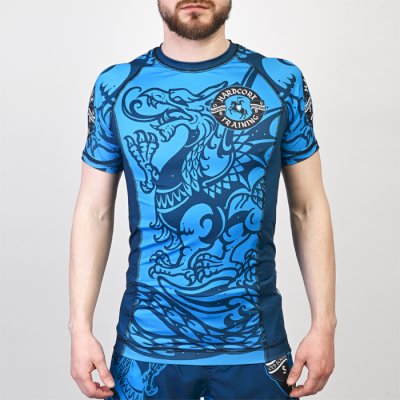 Рашгард Hardcore Training Heraldry Blue SS