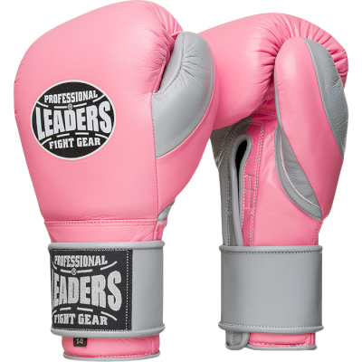 Боксерские перчатки Leaders LS Fancy Soft PNK/GR