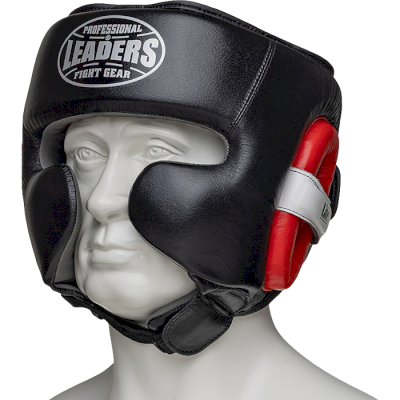 Боксерский шлем Leaders Lite LS2HGLT BK/RD
