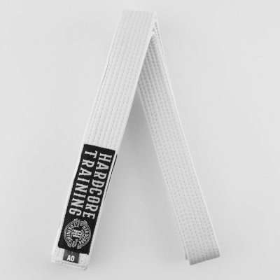 Пояс Hardcore Training Premium White