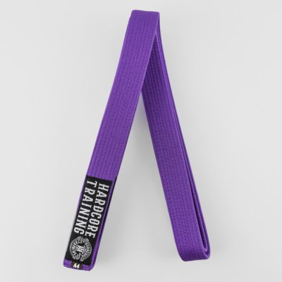 Пояс для кимоно Hardcore Training Premium Purple