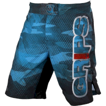ММА шорты Gr1ps Athletics Carbon Army Blue